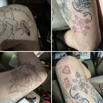 My early tattoos