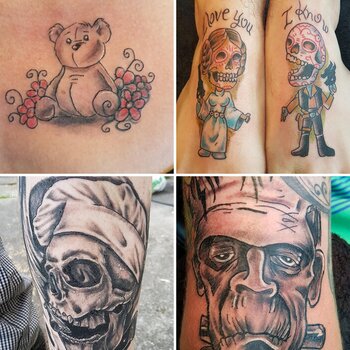 Random tattoos by Jumbo