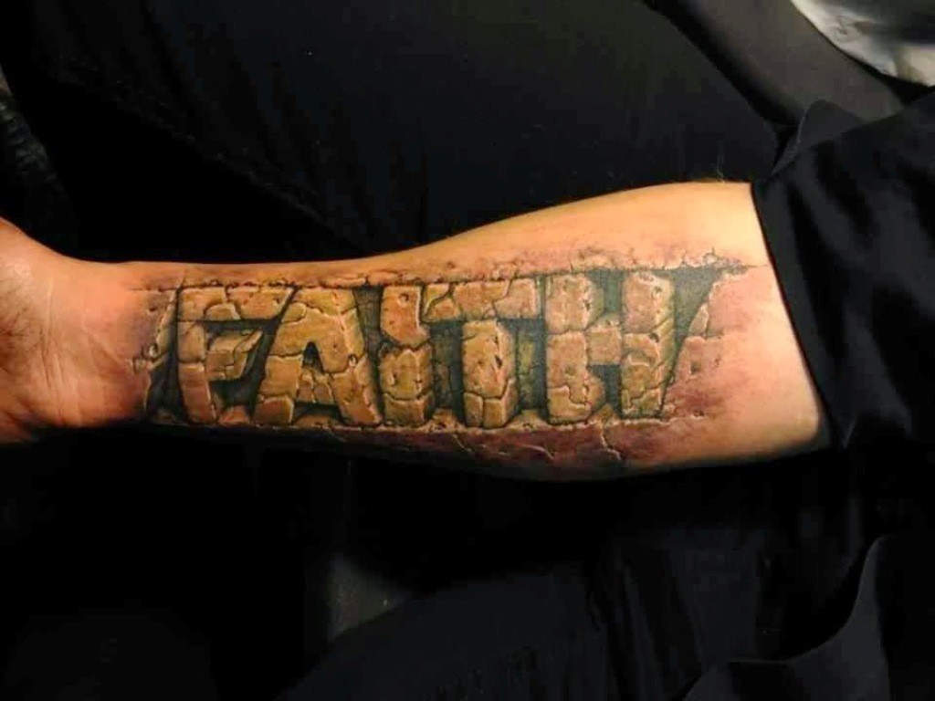 3d tattoo faith
