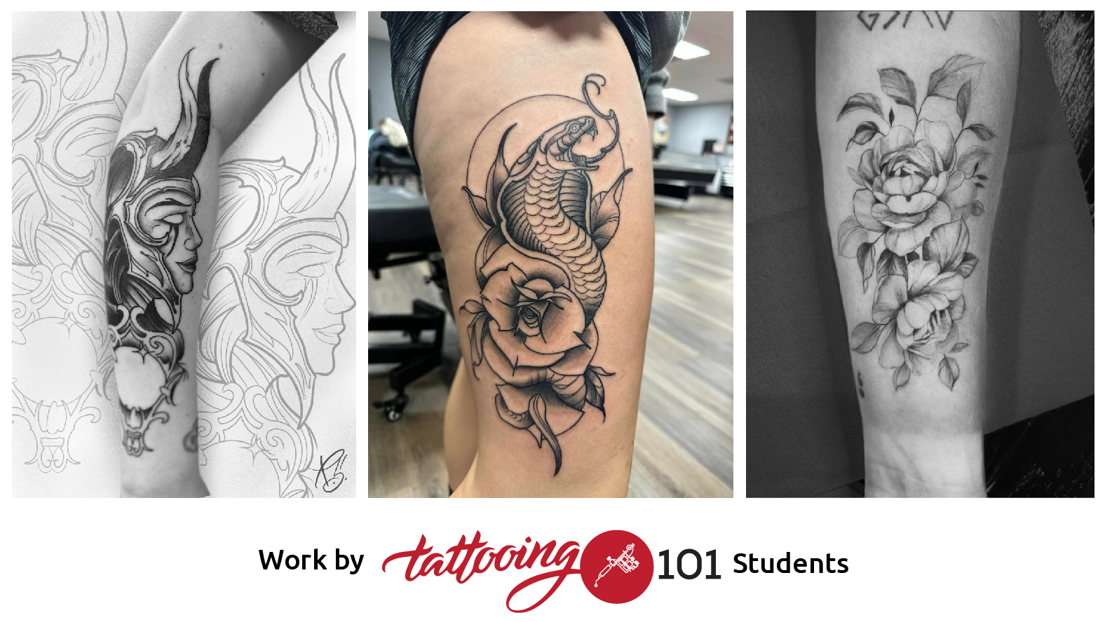 student work student work from the Artist Accelerator tattoo artist training programs
