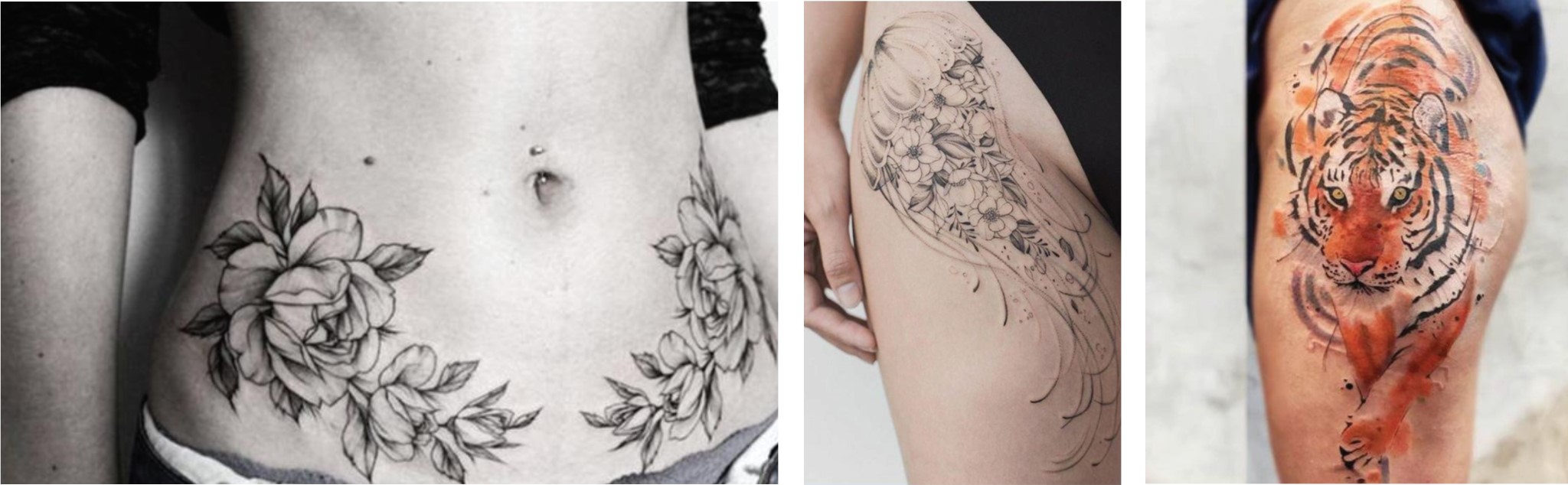 Cover Stretch Marks tattoos cover stretch marks
