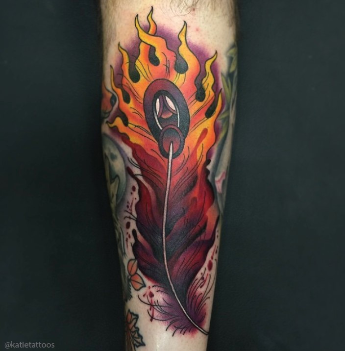 Feather tattoo Feather tattoo