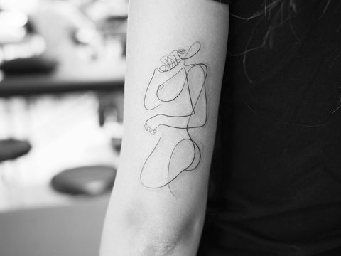 fine line tattoo
