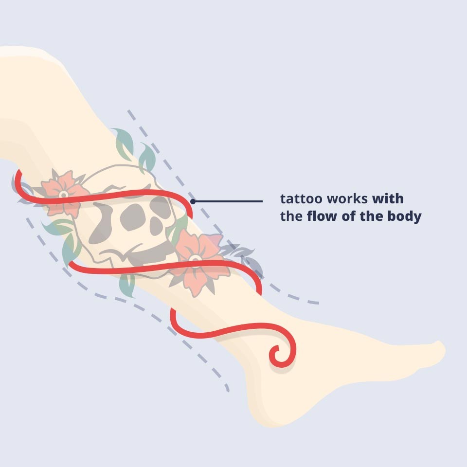 How to Draw Tattoos tattoo artist reference for flow lines