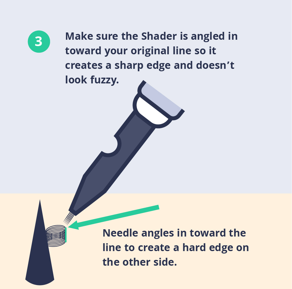 tattoo artist using different tattoo styles