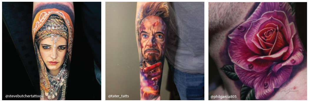 Realism Tattoo Style portrait tattoos by highly skilled tattoo artist
