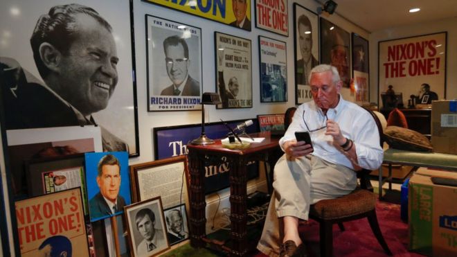 roger stone man cave