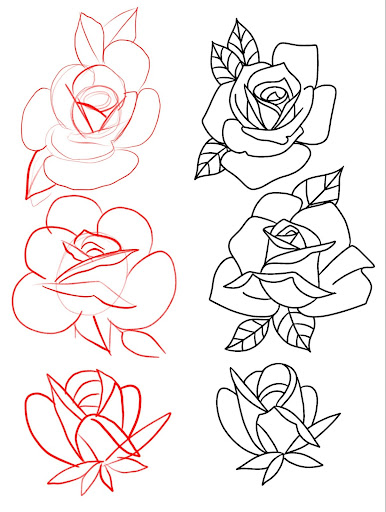 rose flash art rose flash art