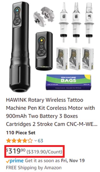 rotary tattoo machine kit 1 rotary tattoo machine kit without power supply for professional tattoo artists