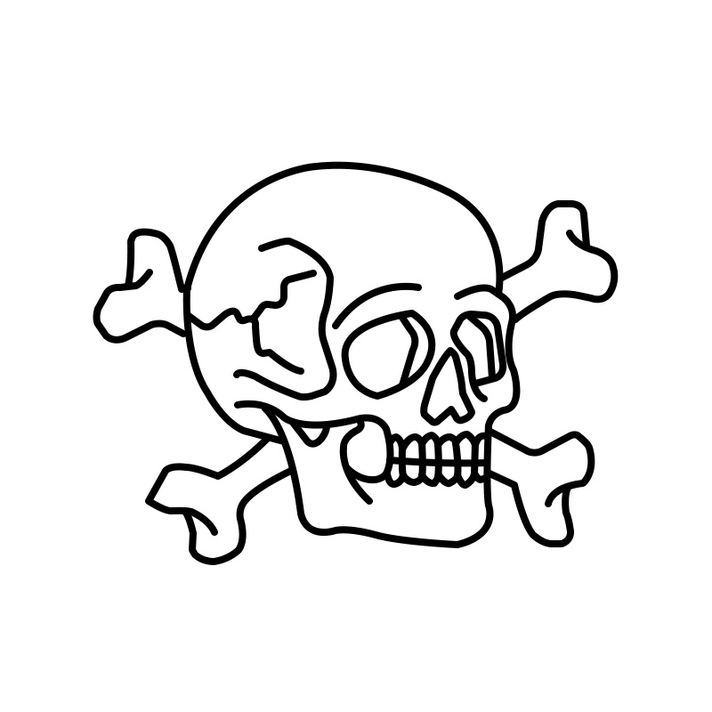 skull - 01 - Step 07 traditional skull