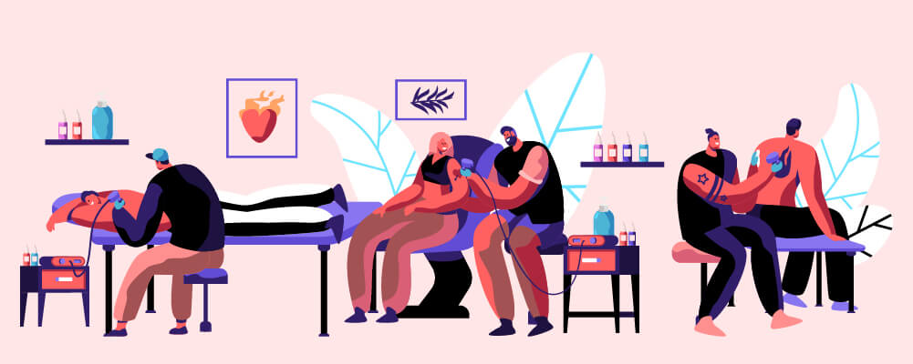 Summary A Tattoo palor/salon