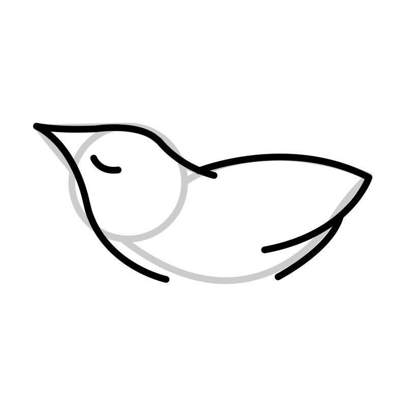 Swallow - 01 - Step 3 american traditional tattoo tutorial