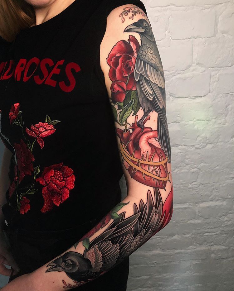 jentonic sleeve tattoo jentonic sleeve tattoo