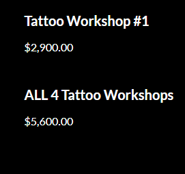 apprentice body art classes studio aprentice body art classes