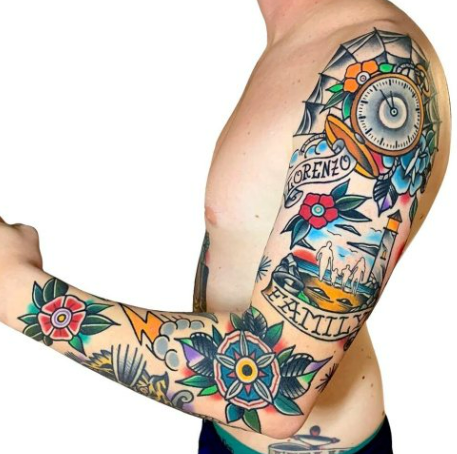 color tattoos color tattoos