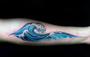 cool blue tattoo cool blue tattoo for calm affect