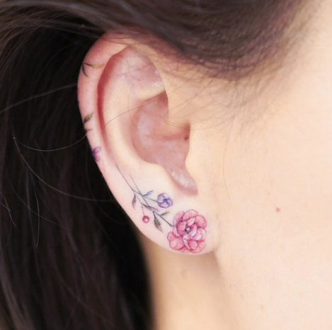 Ear tattoos 1