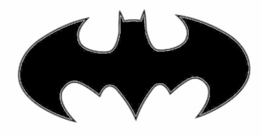Easy Batman Tattoo tiny tattoo of Batman symbol
