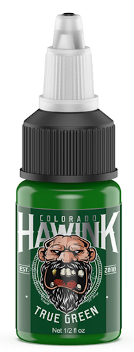 green tattoo shop ink