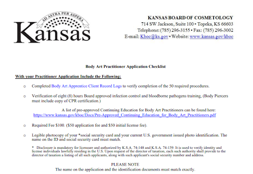 kansas application