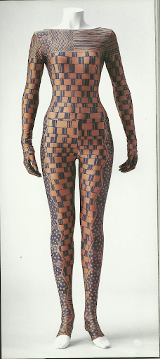 Miyake body suit Miyake body suit