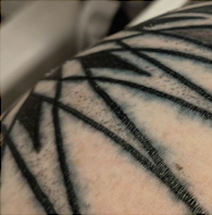 new tattoo heals new tattoo heals with blown out lines