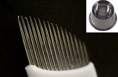 new tattoo needle new tattoo needle that is burred