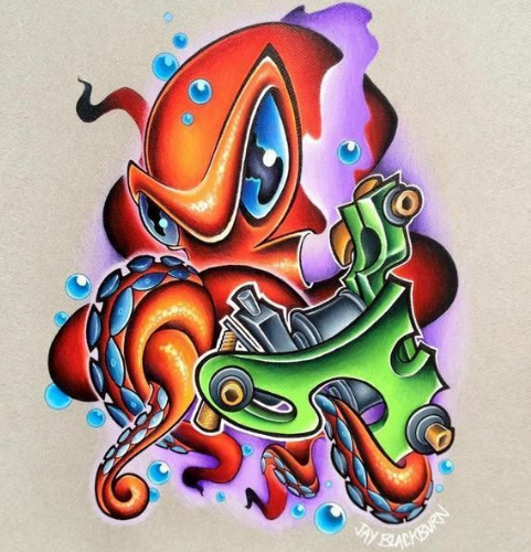 octopus design by Jay Blackburn octopus design by Jay Blackburn