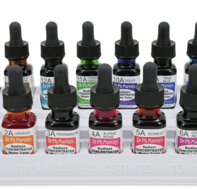 Dr. Martin’s Watercolors paint used by famous tattoo artists