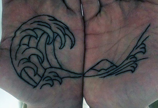 Palm Tattoos 1 Palm tattoos can be pretty painful because of the way to skin might require multiple passes to saturate more pigment