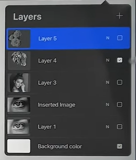 procreate layers