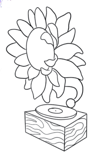 Record Player Tattoo