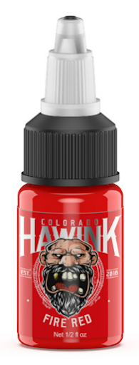 red ink for traditional tattoo