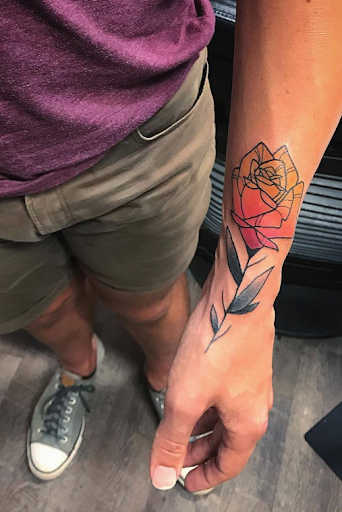 Rose tattoo 2