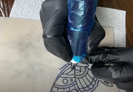 rotary tattoo machine rotary tattoo machine tattooing at its max operating voltage