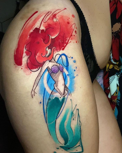 sanninolello watercolor tattoo sanninolello watercolor tattoo style