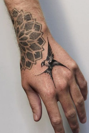 swallow wrist tattoo