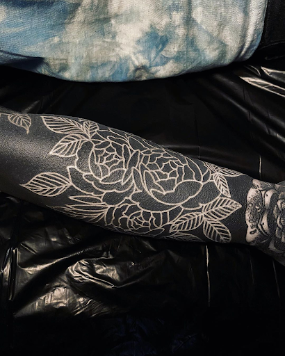 white ink tattoo white ink tattoo