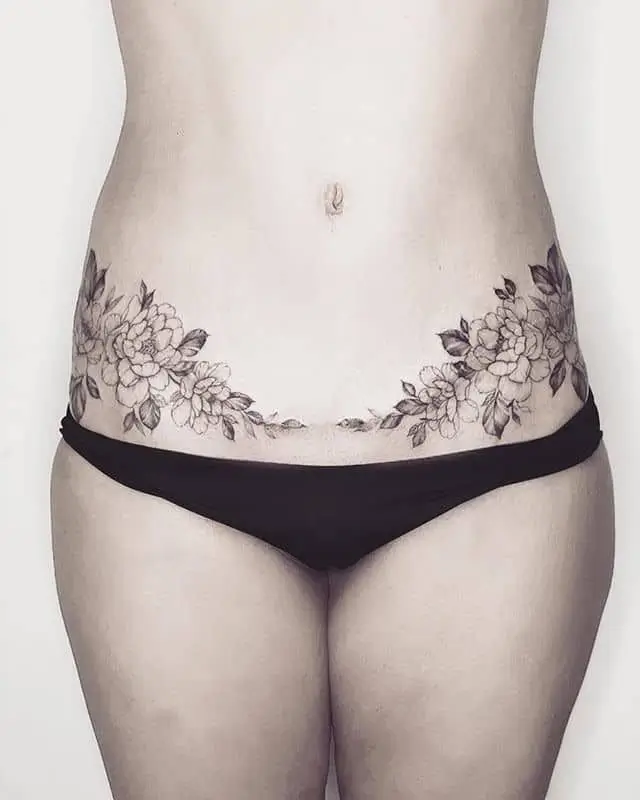 Stretch Marks Tattoo (3)